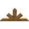 Ekena Millwork Saratoga Rough Sawn Timber Gable Bracket, Western Red Cedar, 48"W x 28"H x 2"D x 6"F, 14/12 Pitch GBW048X28X0206SAR00RWR - alternate 2